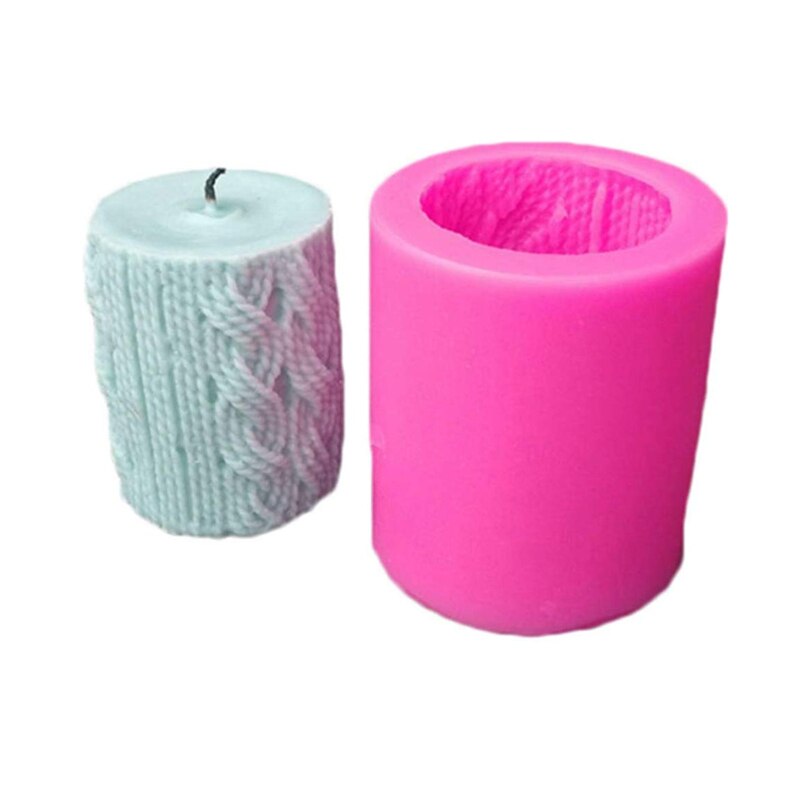 Moules à bougies 3d silicone cire d'abeille abeille nid d'abeille ruche savon moule pour savon maison Crayon cire fondre ruches bougie fabrication Supplie: only silicone mold09
