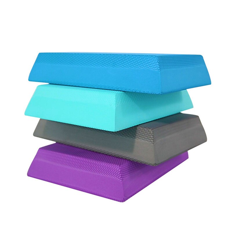 Tabla de equilibrio para Yoga y Pilates, almohadilla de equilibrio suave impermeable, almohadilla de bloque de TPE, cojín de equilibrio grueso, equilibrador, ejercicio físico