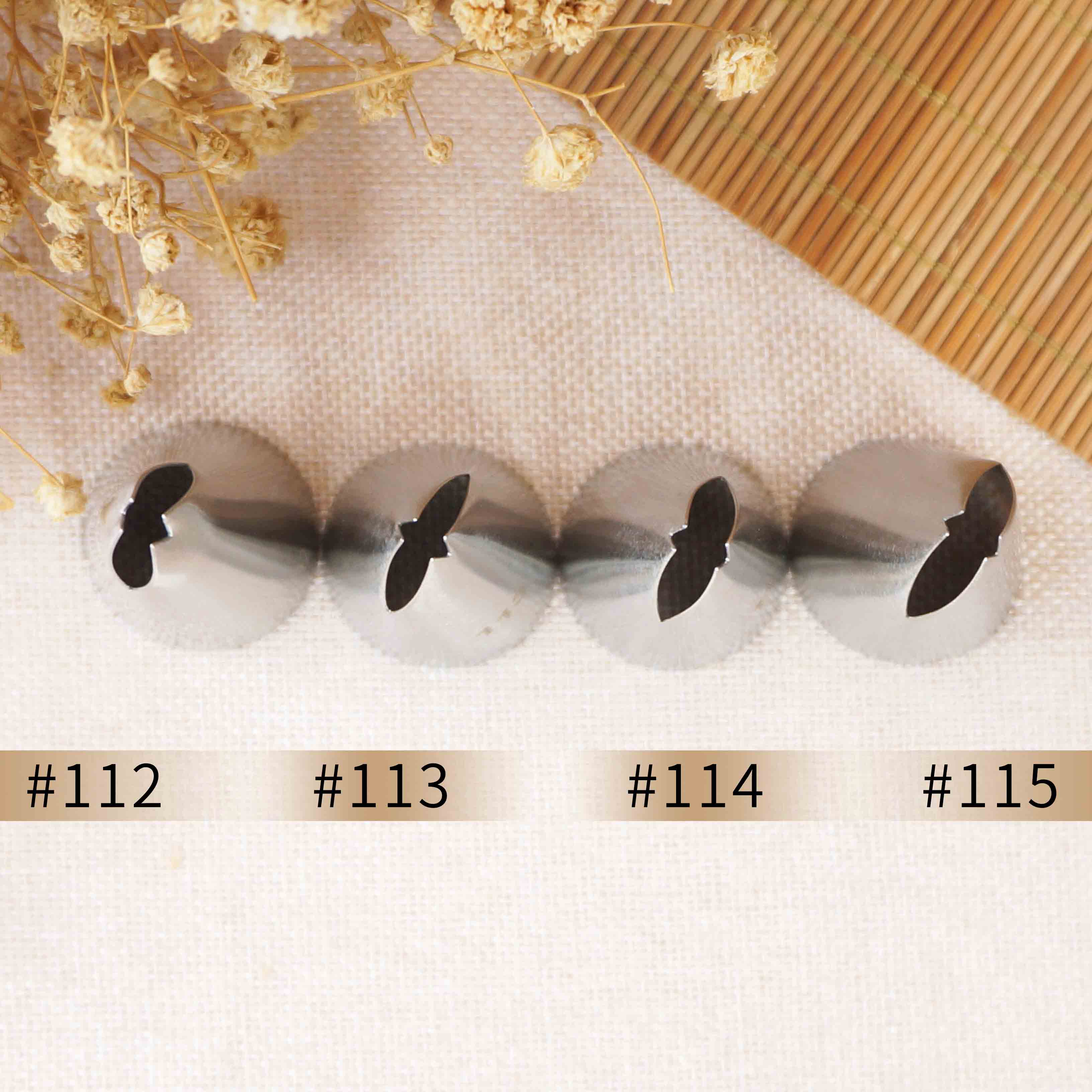 #112 #113 #114 #115 Bico De Confeiteiro Piping Dica Bicos Pastelaria Dicas de Decoração Do Bolo Do Copo Ferramentas de Cozimento Bakeware Criar Folha Folhas