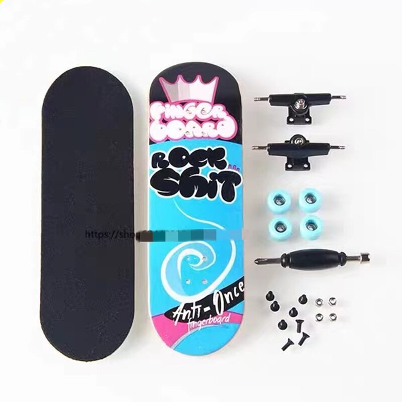 100mm*30mm Canadian Maple Wood Complete Fingerboard Mini Finger Skateboard