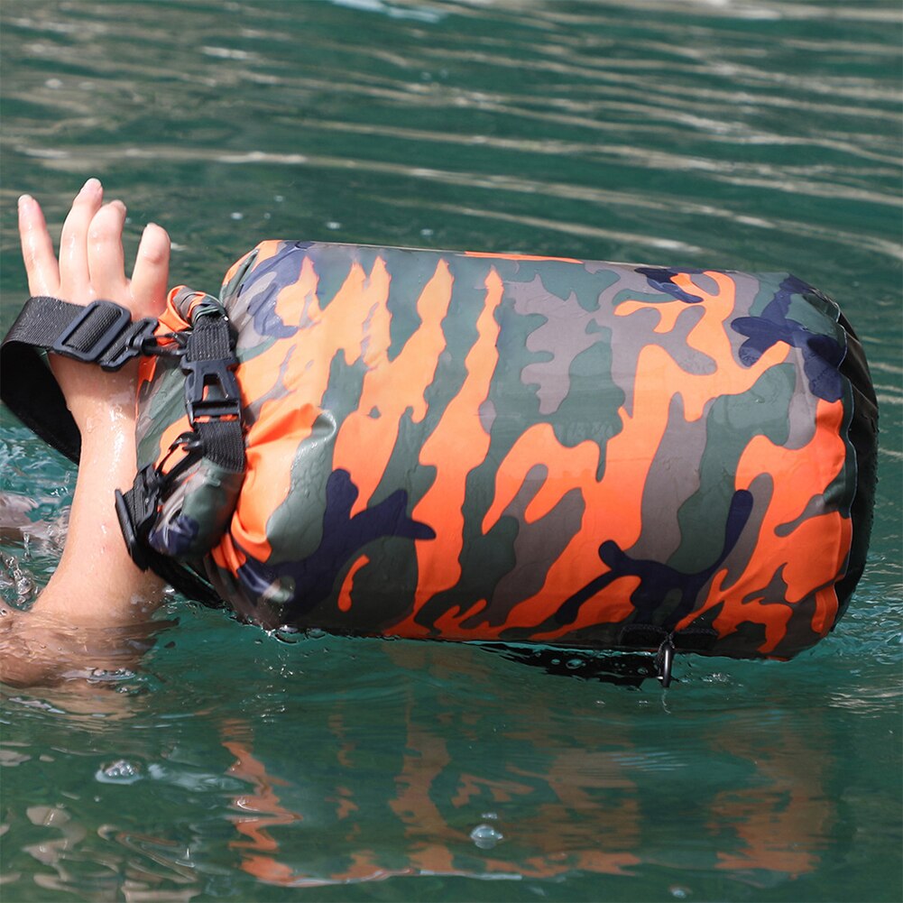 Bolsa impermeable de camuflaje para buceo, bolsa seca de almacenamiento para natación, playa, Rafting, Kayak, para exteriores, 2/5/10/20/30L