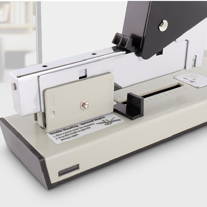 Heavy Type Duty Metal Stapler Bookbinding 100 Sheet Capacity Office Tools Fit Staples 23/6, 23/8, 23/10,23/13