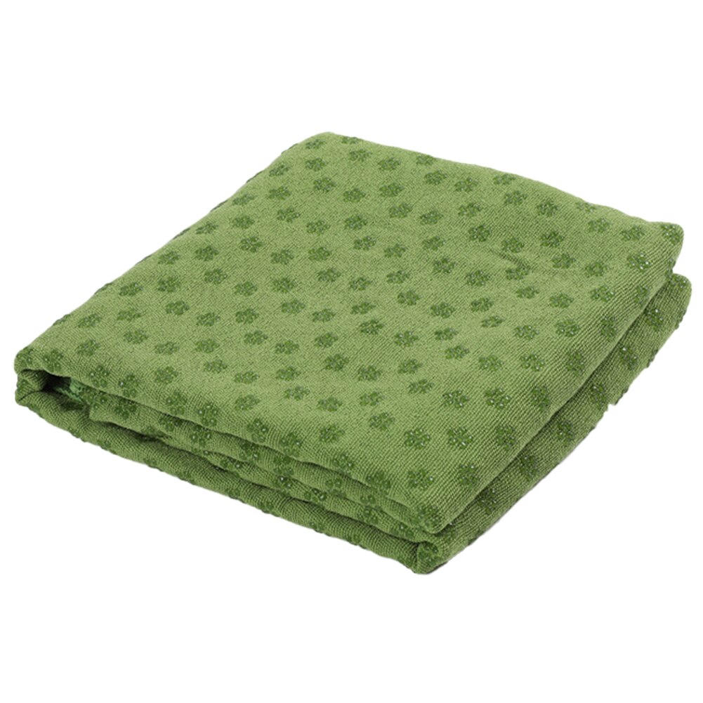 Non Slip Yoga Mat Cover Handdoek Anti Slip Microfiber Yoga Mat Maat 183Cm * 63Cm 72.05 ''X24.80 ''Fitness Oefening Yoga Handdoek Deken: green