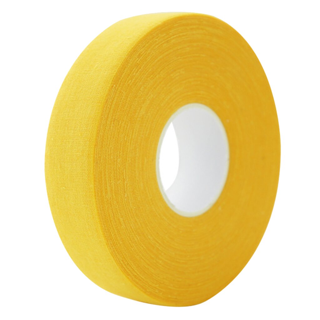 Ijshockey Stick Tape Handvat Wrap Wrapper Mouwen Bandage Band Grip Overgrip: Yellow