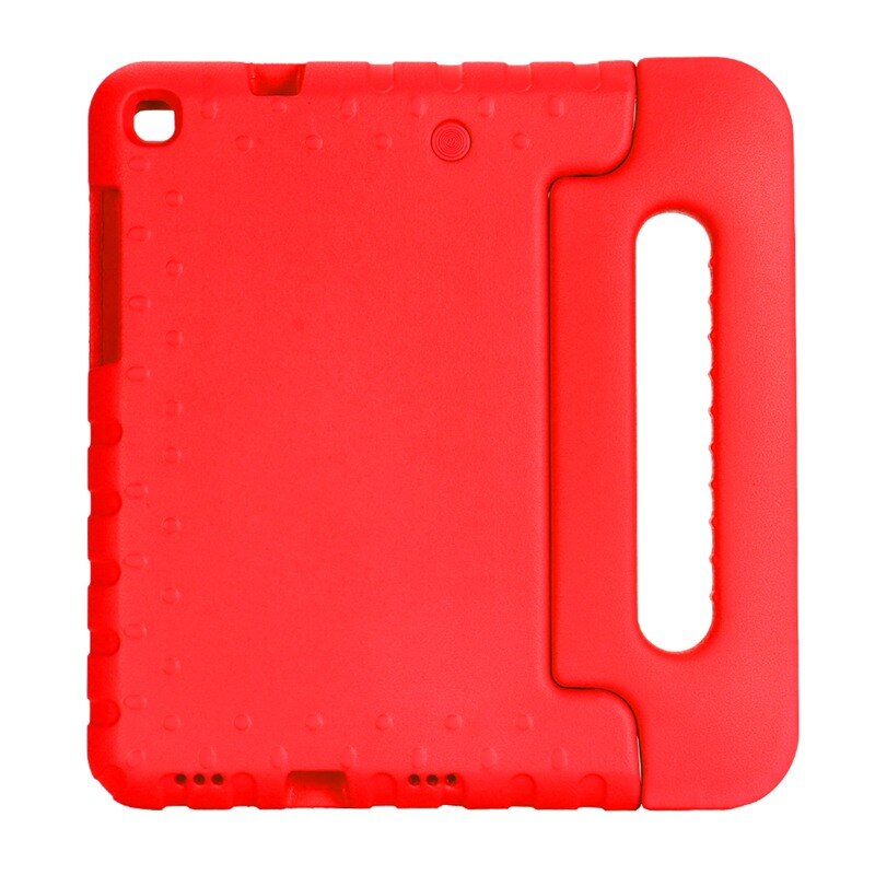 Case Voor Samsung Galaxy Tab Een 8.0 Sm T290 T295 T297 Hand-Held Shock Proof Eva Full Body cover Handvat Stand Case Voor Kinderen: Rood