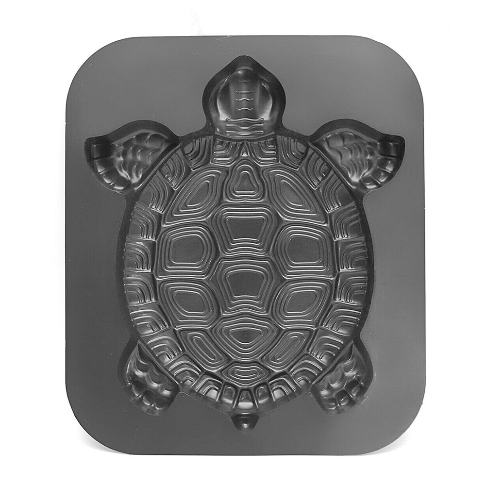 Reusable Turtle Shape Driveway Landscape Concrete Cement Stepping Stone Manual Garden Decor Tool ABS Paving Mold Outdoor Road