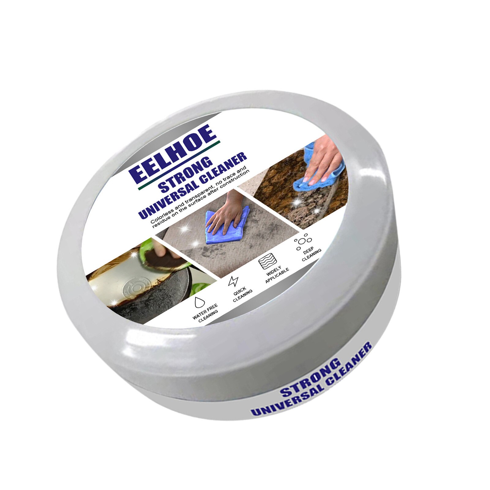 Kitchen Pot Cleaner Dirt Rust Remover Charred Stainless Steel Wok Pot Stains Cleanning Multi-purpose Grease Cleaner