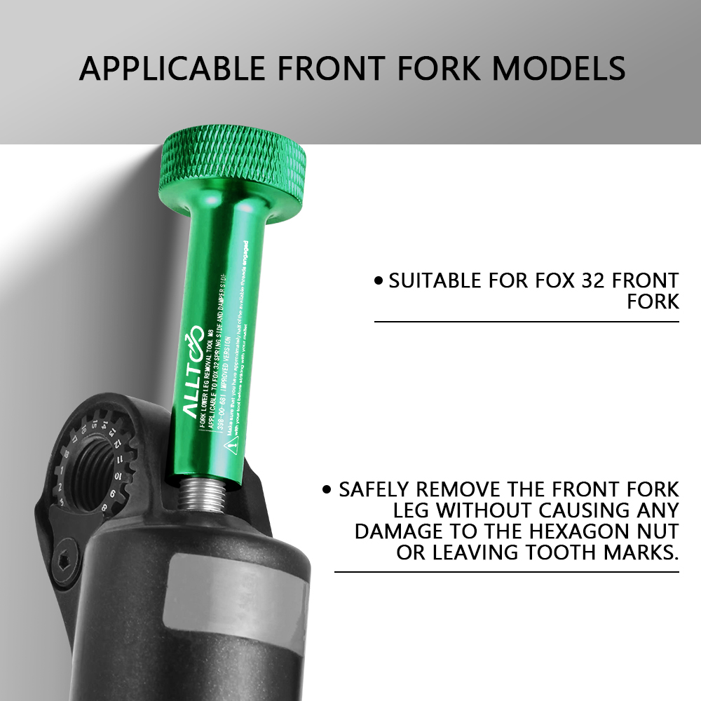 Fahrrad Vorne Professionelle Fuchs Gabel Frühling Dämpfer Extraktion Werkzeug Aluminium Reparatur Demontage Werkzeuge 32 34 36 38 40mm SC TC