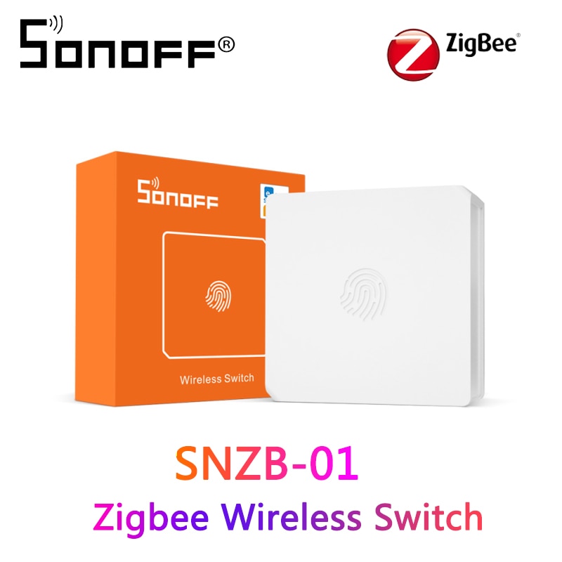 SONOFF Zigbee SNZB-01 Mini Wireless Switch eWeLink APP Remote Control Smart Home Switch Works With ZBBridge IFTTT