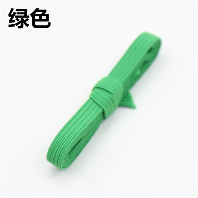 6mm couleur haute élastique rond élastique/rond élastique corde/élastique ligne élastique/accessoires de couture: green