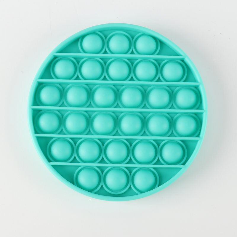 drücken blasiert Sensorischen Spielzeug Autismus Bedürfnisse Squishy Stressabbau Spielzeug Erwachsene Art Lustige Anti-betonen Zappeln Reliver betonen Spielzeug: See Blau