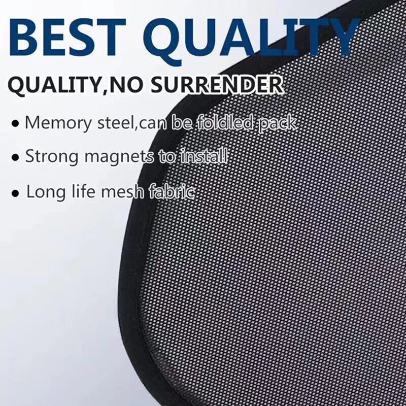 WENLO For Hyundai IX25 IX35 IX45 Elantra Mistra Verna Sonata Tucson Magnetic Car Side Window Sun Shades Cover Mesh car curtain