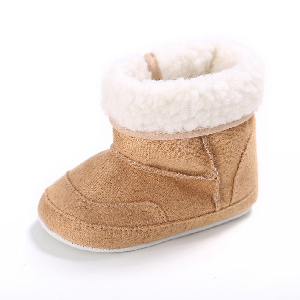 OUTAD Neue Baby Schuhe Baumwolle Prämie Weiche Sohle Booties Für Mädchen Anti-Unterhose Warme Winter Säuglings Kleinkind Schnee stiefel 7 Farben