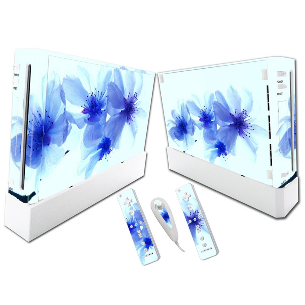 for W ii Vinyl Skin Sticker Protector for W ii and controller skins Stickers for w ii Console Protect console from scratch: TN-WII-0237