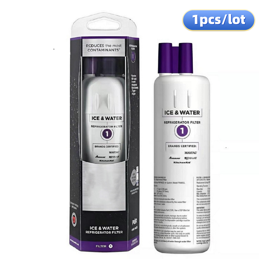 EDR1RXD1 Replace Refrigerator Water Filter Compatible With Filter 1,W10295370A,9081, P8RFWB2L, P4RFWB: RED