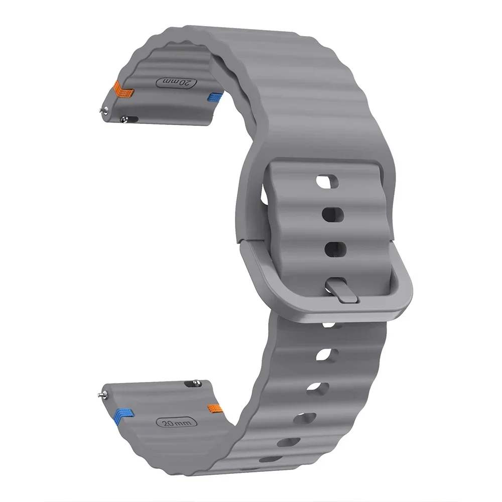 22 mm 20 mm Uhrenarmband für TicWatch Profi 3 Ultra/E2/S2/E/E3 Silikonbänder TicWatch Profi 3 Ultra GPS/LTE 4G S X GTX-Armbänder