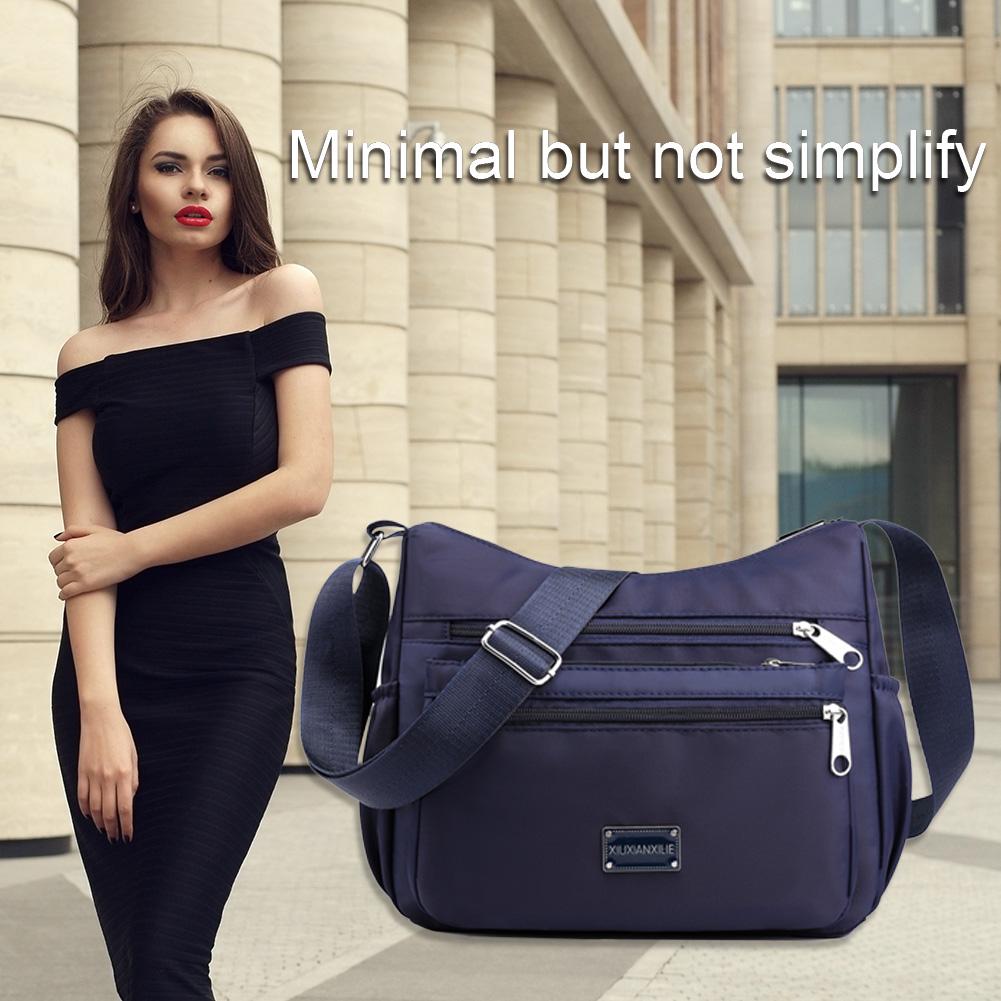Schoudertas crossbody dames waterdicht nylon stevig comfortabel prachtig duurzaam rits messenger handtas