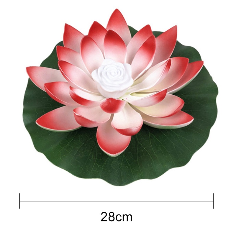 LED Lotus Light Landscape Blessing Wishing Light For Lake Gradient Light Garden Supplies