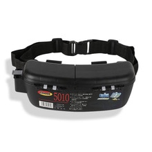 Fiskelok taljeboks multifunktionel fiskeboks bærbar vandtæt fiskegrej i plastik arrangørboks taljebælte fiskeri