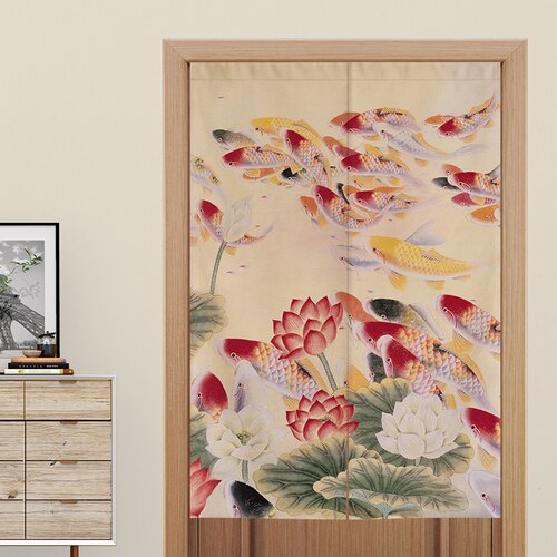 Chinesische Landschaft Tür Vorhang Küche Schlafzimmer Schlecht Halbe Vorhang Feng Shui Vorhang