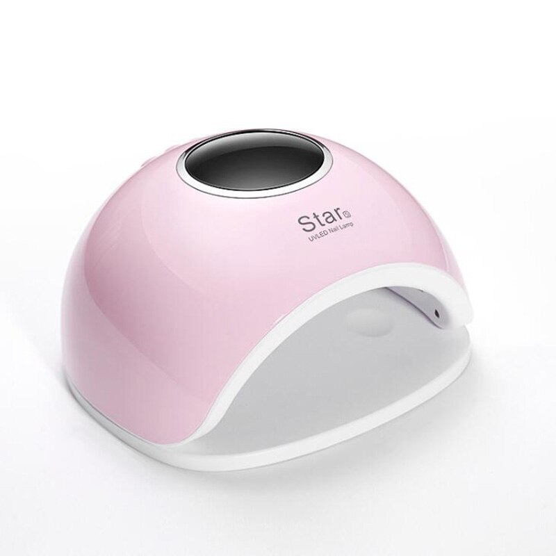 Stern 5 UV Nagel Lampe hoch Energie Nagellack Trockner UV Gel Polieren Heilung Licht LED Nagel Kunst Lampe: 110W Rosa / uns