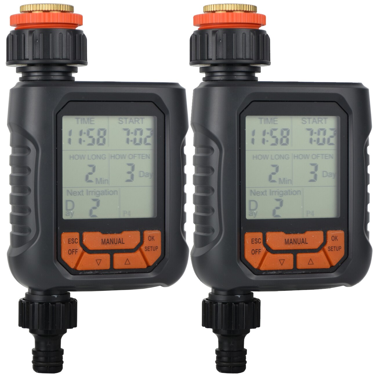 1 stücke Programmierbare Bewässerung Timer Digitale Magnetventil Schlauch Wasserhahn Sprinkler System Automatische Bewässerung Controller 1/2Outlet