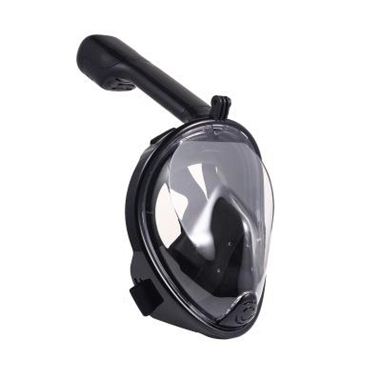 Swimming Mask Full Face Anti-fog Snorkeling Diving Mask Underwater Spearfishing Mask Glasses Training Mask For Kids Adults: Black / L/XL