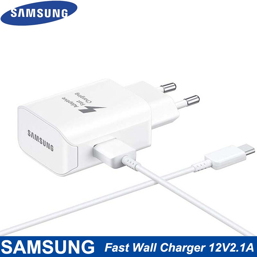 Samsung EP-TA300 EU Charger 25W 12V 2.1A Fast Wall Charger For Samsung Galaxy S10 S9 S8 Plus S7 Note9 8 7 FE Tab Note A S Series