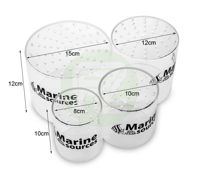 Aquarium lps koral feeder dæksel reef feeder pipe beskytte hjerne koral til marine rev tank