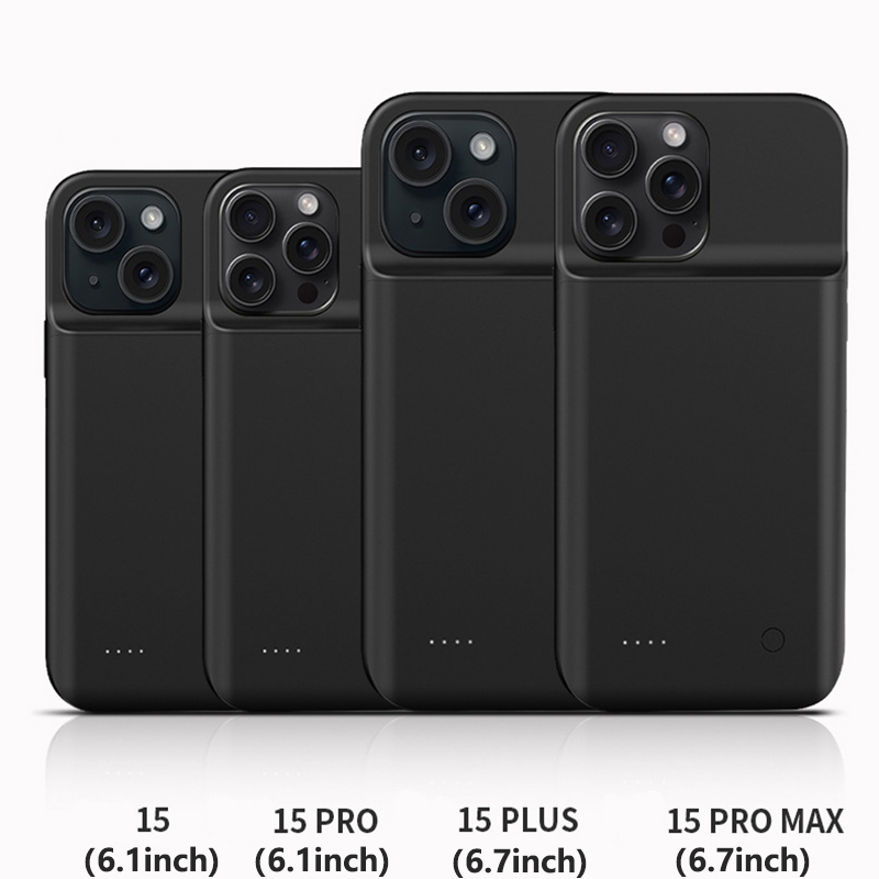 6800 mAh Power Bank Batterijlader Case voor iPhone 11 12 13 14 15 Pro Max 15 Plus 12 13 Mini X XS Max XR Powerbank Oplaadcassette