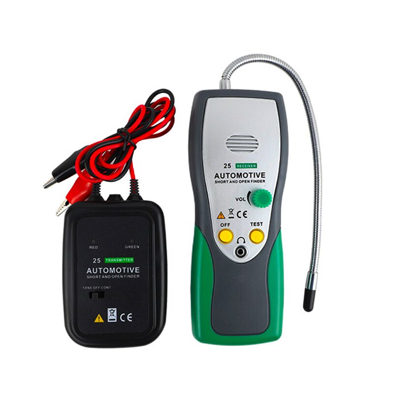 DUOYI DY25 Automotive Short Open Finder Cable Circuit Car Wire Tracker Tester Repair Tool Checking for short circuit in stock