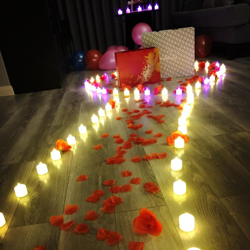 Bougie LED multicolore 6 couleurs, 1 pièce, Simulation de flamme colorée, bougie électronique pour mariage, maison, décoration de fête d&#39;anniversaire