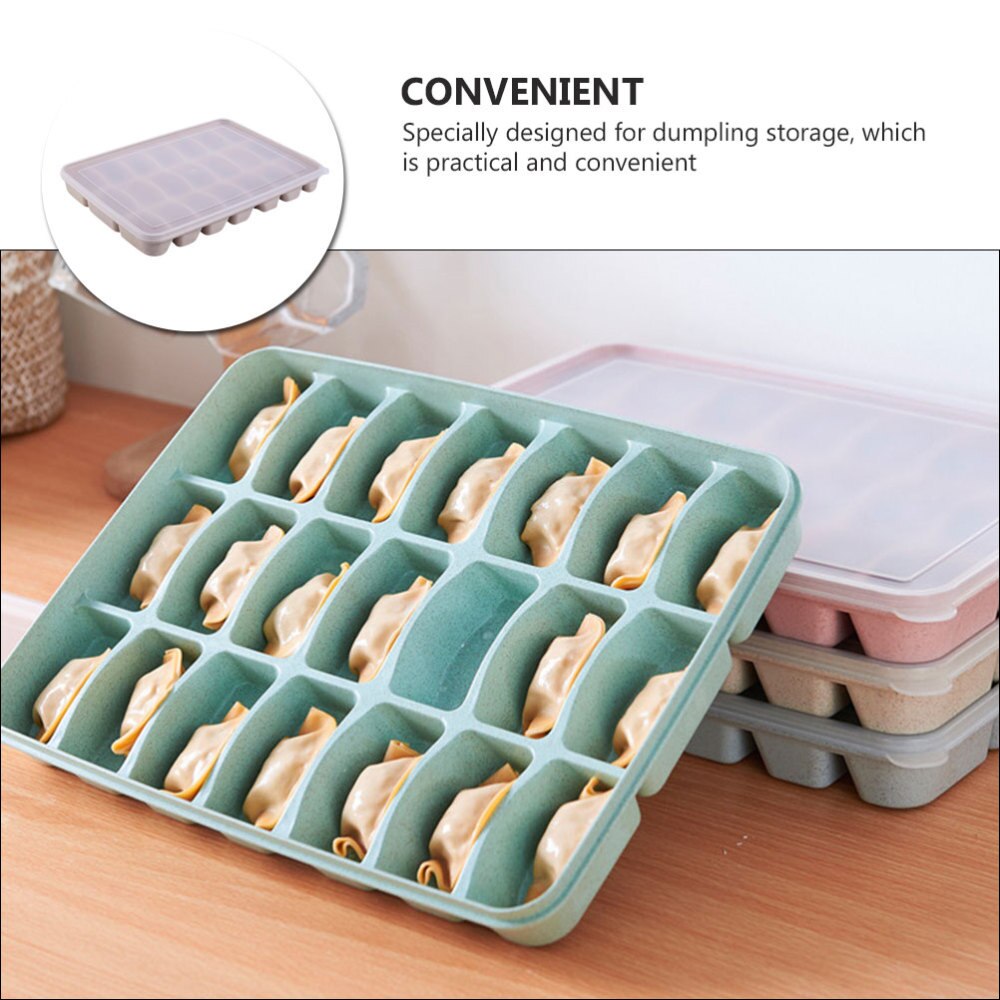 1Pc Keuken Koelkast Voedsel Box Organizer Knoedel Container Scherper