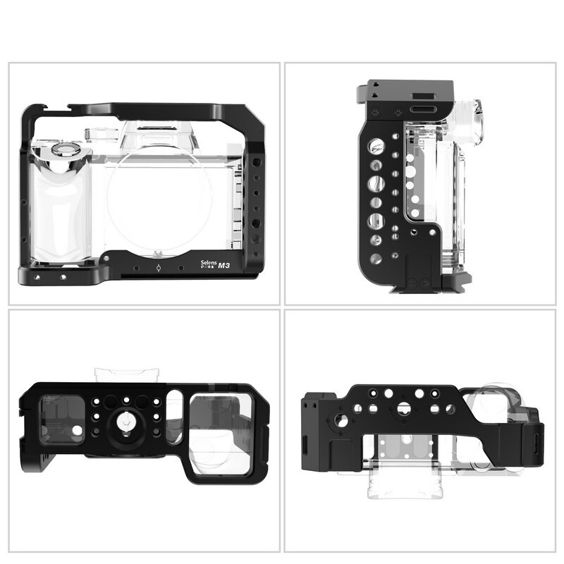 Selens a7iii a7r3 a7m3 Cage For Sony A7RIII /A7III/A7MIII Aluminum Alloy Cage To Mount Tripod Quick Release Extension Kit