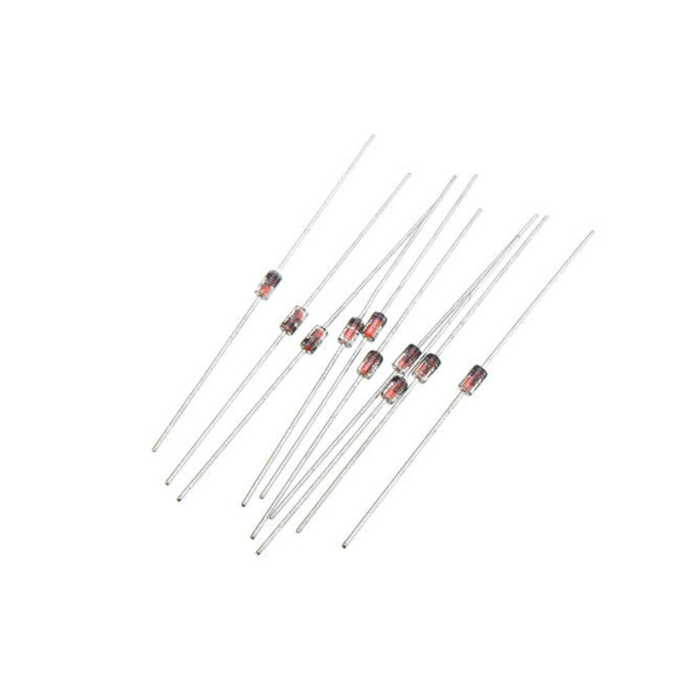 100 teile/los 1W Zener Diode tun-41 3V 3V3 3V6 3V9 4V3 4V7 5V1 5V6 6V2 6V8 7V5 8V2 9V1 10V 11V 12V 13V 15V 1N4733A 1N4742A 1N4728A