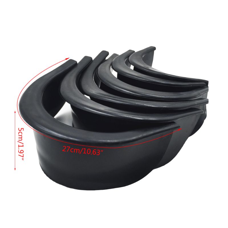 6Pcs/Set Pool Table Billiard Pocket Hole Black Rubber Liners 4 Corner 2 Side Corner Lining Snooker Replacement Accessories for B