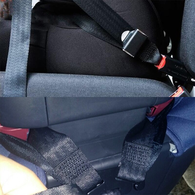 SPEEDWOW Auto Kinderzitje Isofix/Klink Soft-Interface Aansluiten Riem Isofix Zachte Riem Anker Houder