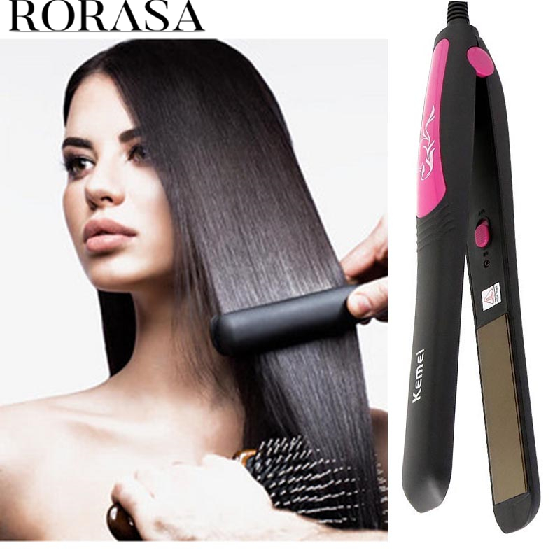 220V Professionele Keramische Paneel Flat Iron Hair Straightening Krultang Styling Tools Stijltang Droog & Nat Haar Plaat