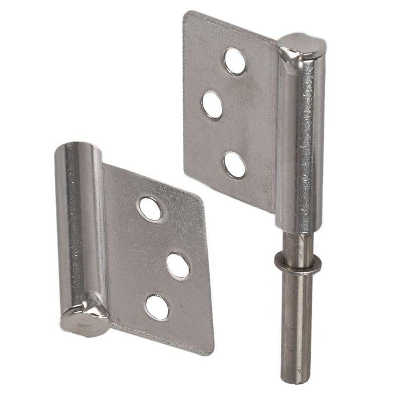 3 inch Silver Tone stainless steel 360 Degree Rotating Window Door Flag Hinge 2 Pieces