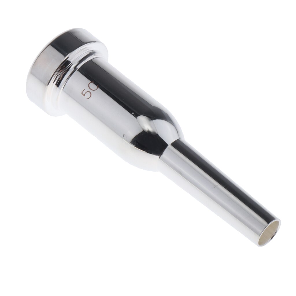 Silver Plated Mega Rich Tone Trumpet Mouthpiece 5C