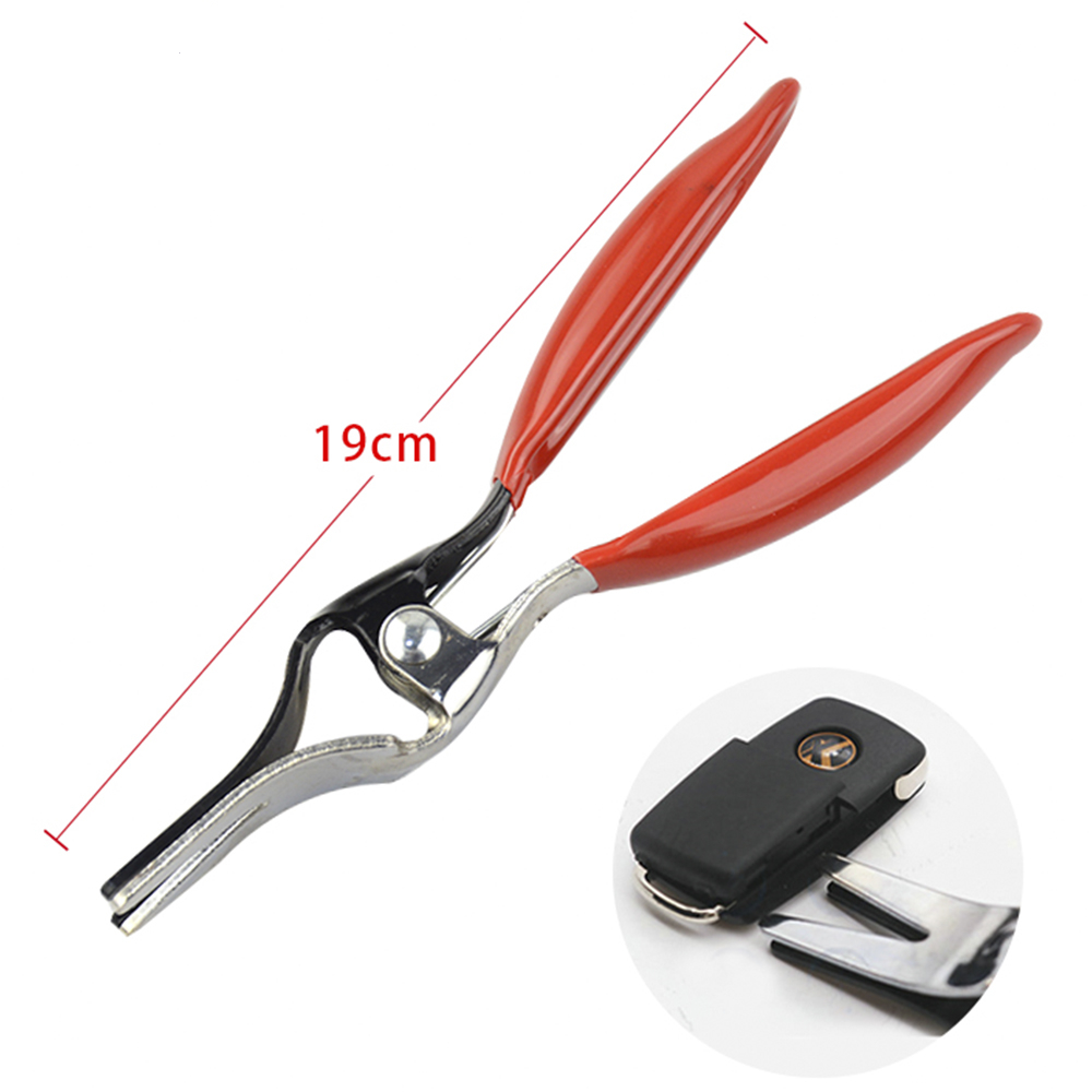 Alicates de extracción de cubierta de Control remoto de coche, herramienta de desmontaje para reparación de automóviles, herramientas de cerrajero, separador de tubos de combustible de vehículo,