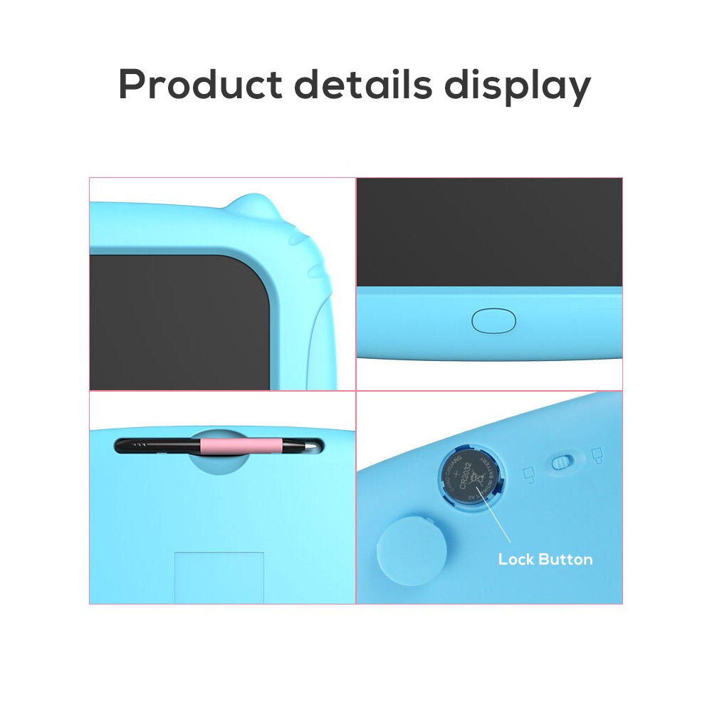 Howshow LCD 10 inch Cartoon Handwriting Board Writing Tablet Original Digital Electronic Graphics Drawing Notepad Stylus mesa