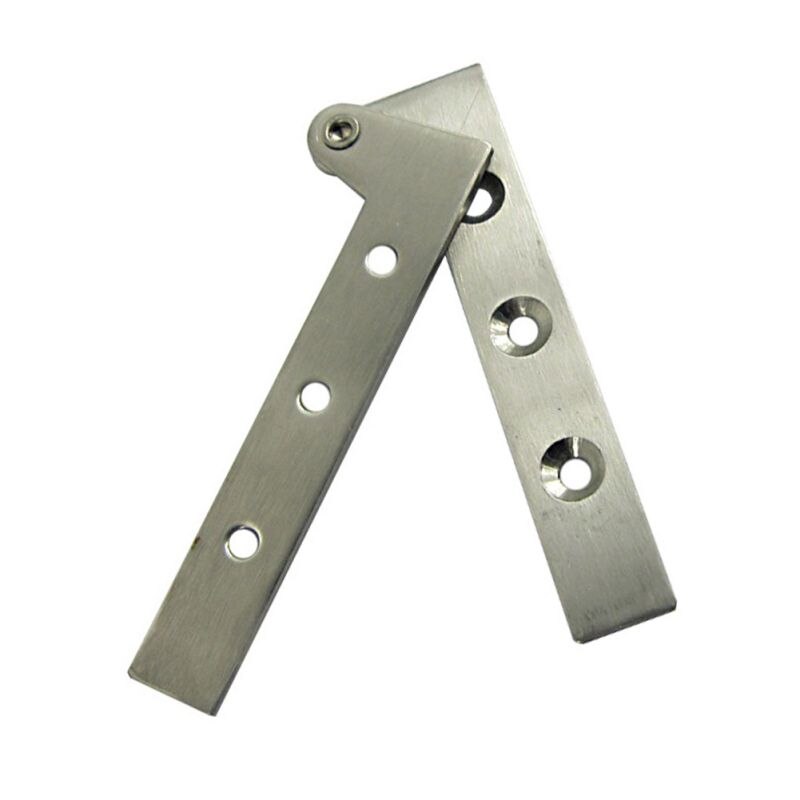 Stainless Steel Folding Hinge For Cabinet Cupboard Door Window Turning Furniture Lift up Strut Lid Flap Stay Support Hinges #