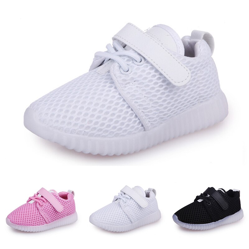 Loozykit Mode Led Kid Sport Schoenen Jongens Meisjes Light Up Sneakers Peuter Baby Lichtgevende Casual Trainers Leuke