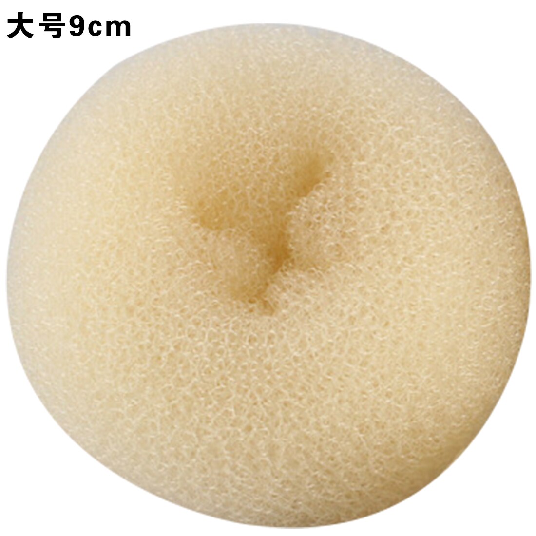 Beauty Magic Foam Sponge Easy Big Ring Hair Styling Tools Products Hairstyle Hair Accessories For Girls Women Lady: Orange