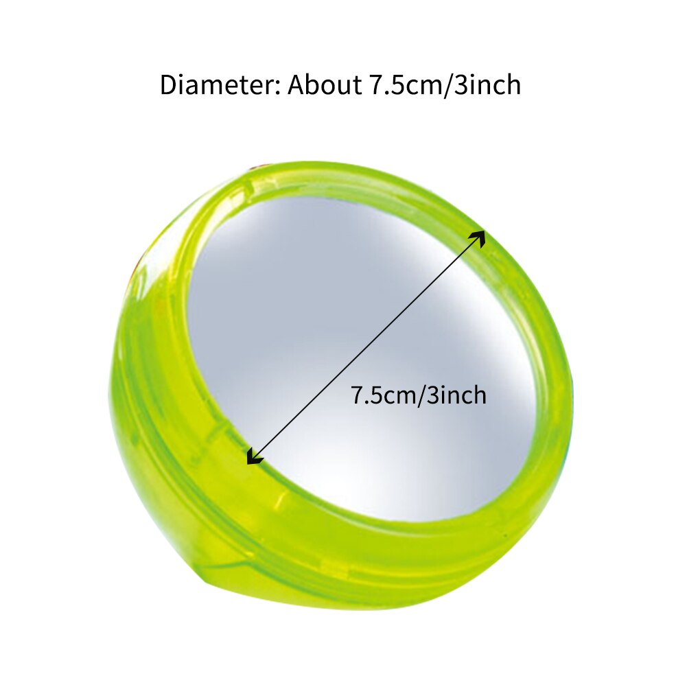 Office Supplies Cubicle Personal Safety Computer Rearview Mirror Random Color PC Acrylic lens Multipurpose Surveillance