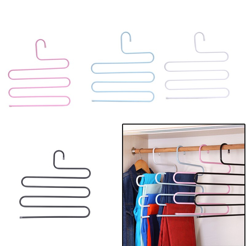 Magic Multi-port Support hangers for Clothes Drying Rack Multifunction Plastic Clothes rack drying hanger Storage Hangers 1pcs