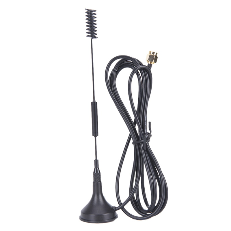 12 dbi 433Mhz antenne demi-onde dipôle antenne SMA mâle avec base magnétique pour répéteur sans fil de Signal Radio Booster