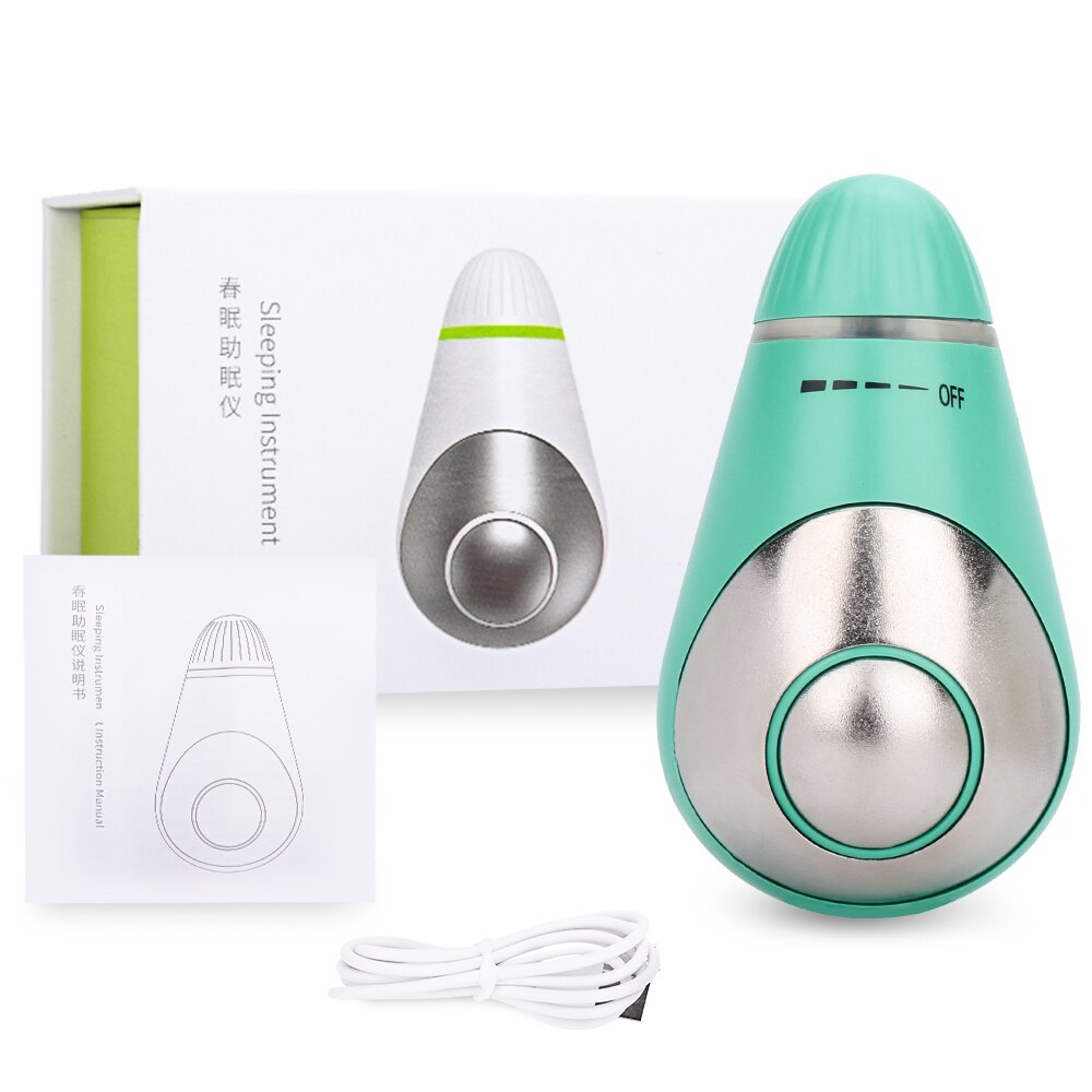 Microcurrent Sleep Aid Device Sleep Holding Sleep Aid Instrument Hypnosis Instrument Pressure Relief Relax Massager USB Charging
