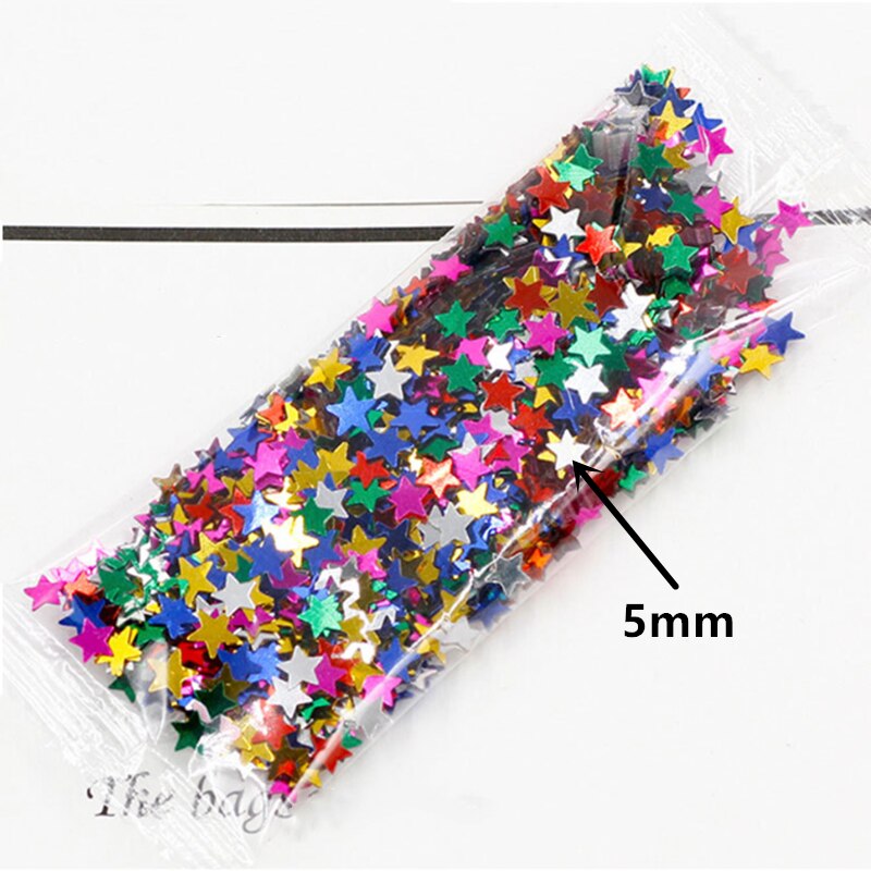 10g/Pack Star Snowflake Glitter Sequins Nail Art Decoration Alphabet Loose Sequins Epoxy Resin Mold Filler For DIY Jewelry Craft: 2